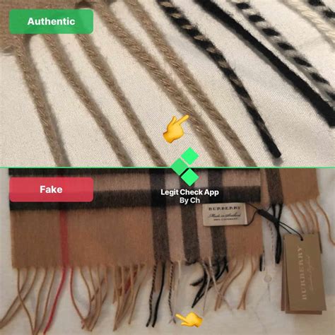 real burberry scarf vs fake|how to authenticate burberry.